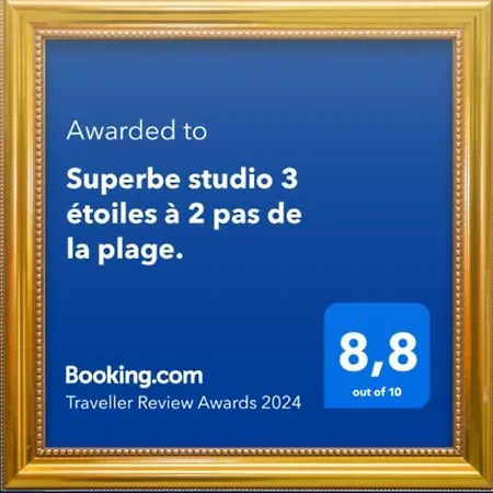 Superbe 3 Etoiles A 2 Pas De La Plage. *